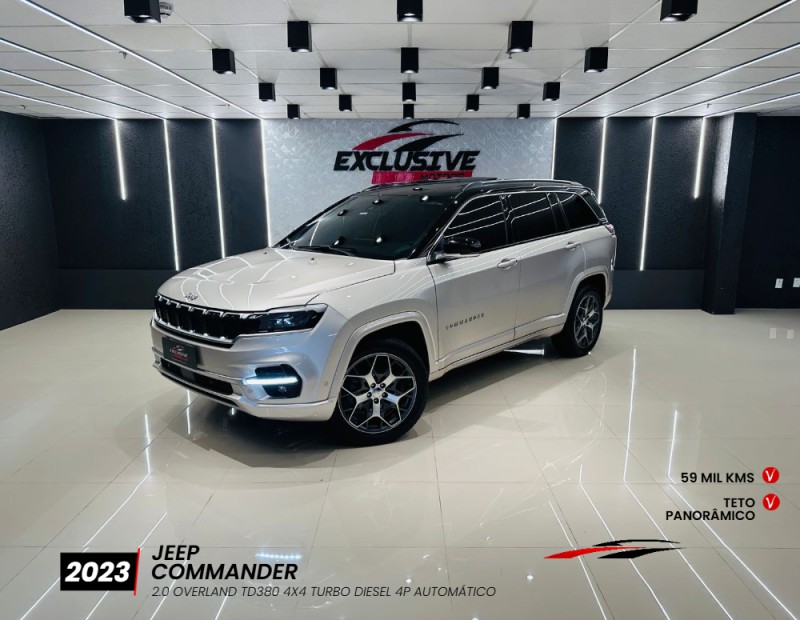 commander 2.0 overland td380 4x4 turbo diesel 4p automatico 2023 caxias do sul
