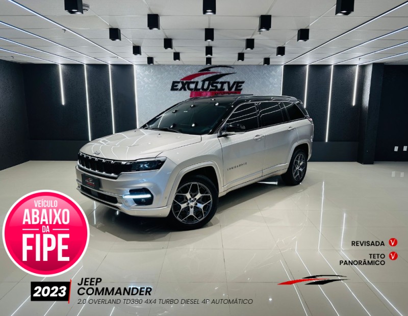commander 2.0 overland td380 4x4 turbo diesel 4p automatico 2023 caxias do sul
