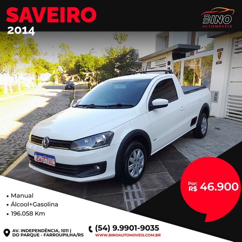 SAVEIRO 1.6 MI CE 8V FLEX 2P MANUAL G.VI