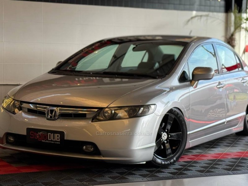 CIVIC 1.8 LXS 16V GASOLINA 4P AUTOMÁTICO - 2007 - ESTâNCIA VELHA