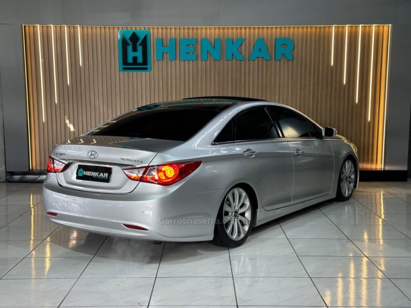 SONATA 2.4 MPFI I4 16V 182CV GASOLINA 4P AUTOMÁTICO - 2012 - CAMPO BOM