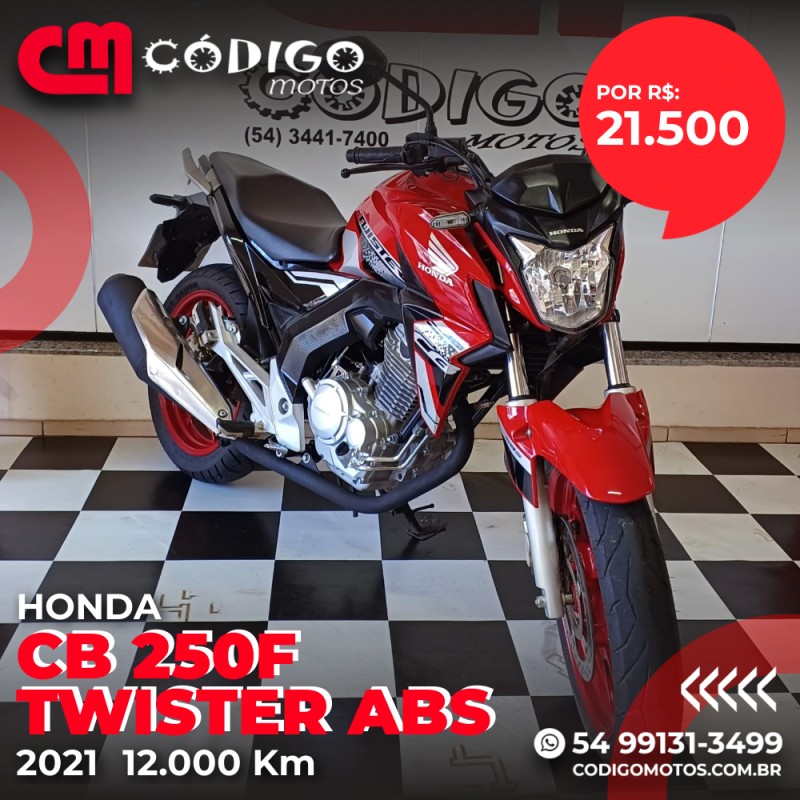 CB 250F TWISTER ABS - 2021 - VERANóPOLIS
