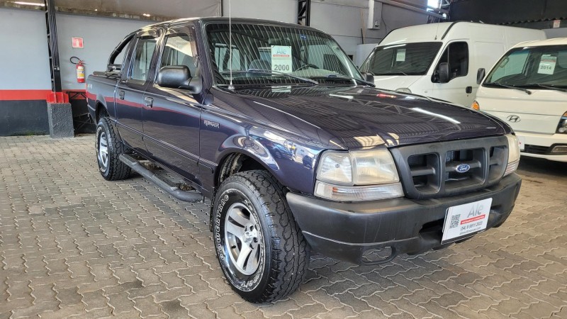 RANGER 2.5 XLT 4X4 CD 8V TURBO INTERCOOLER DIESEL 4P MANUAL - 2000 - GARIBALDI