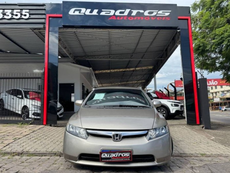 CIVIC 1.8 LXS 16V GASOLINA 4P MANUAL - 2008 - CAXIAS DO SUL