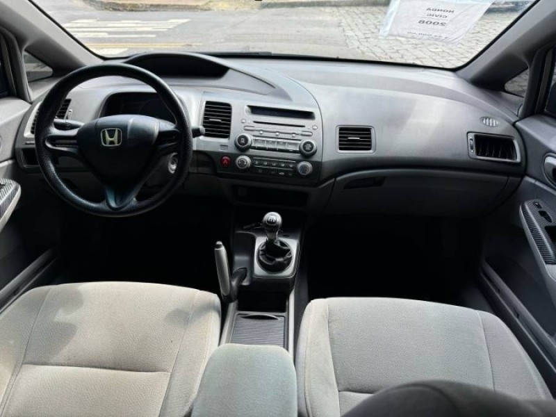 CIVIC 1.8 LXS 16V GASOLINA 4P MANUAL - 2008 - CAXIAS DO SUL