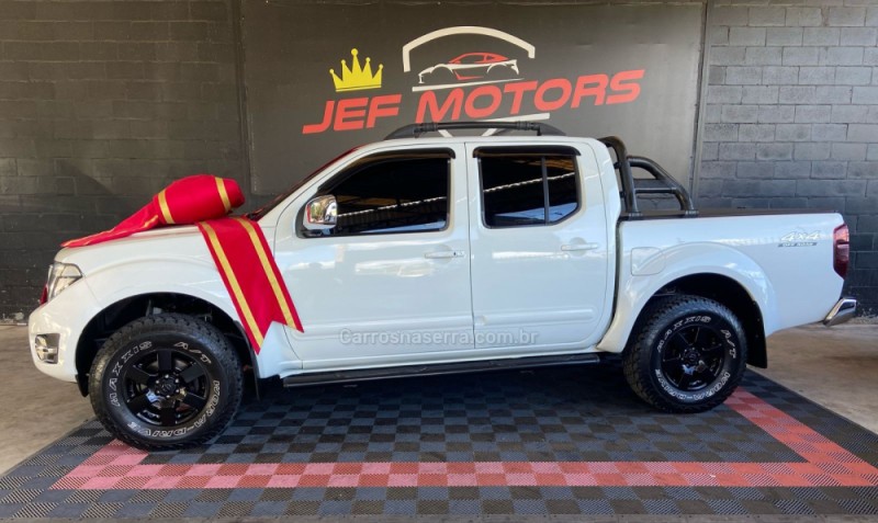 frontier 2.5 platinum 4x4 cd turbo eletronic diesel 4p automatico 2014 caxias do sul