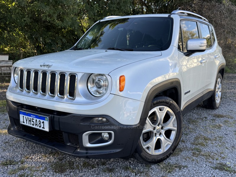 renegade 1.8 16v flex limited 4p automatico 2018 caxias do sul