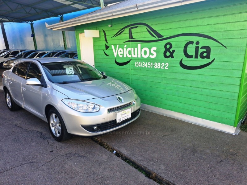fluence 2.0 dynamique 16v flex 4p automatico 2013 bento goncalves