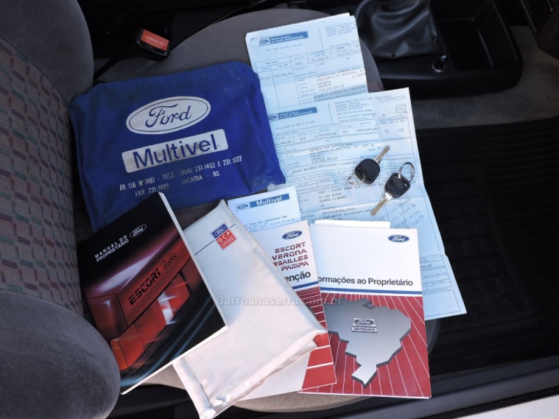 ESCORT 1.0 HOBBY 8V GASOLINA 2P MANUAL - 1994 - SãO MARCOS
