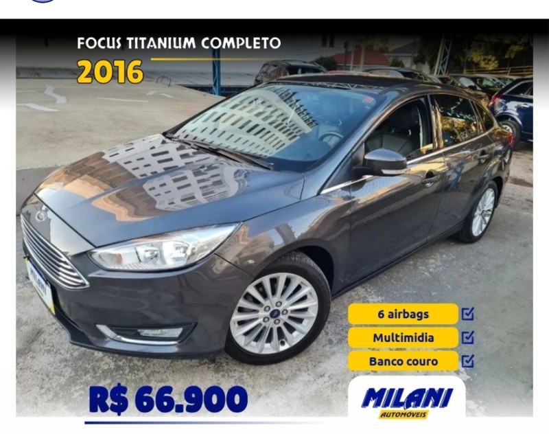 focus 2.0 titanium fastback 16v flex 4p automatico 2016 bento goncalves