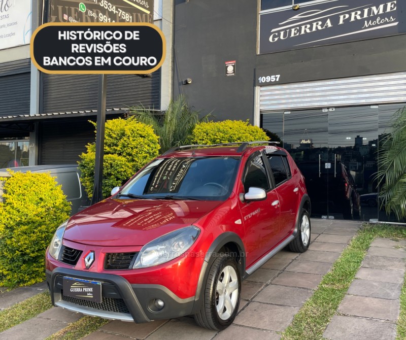 sandero 1.6 stepway 16v flex 4p manual 2011 caxias do sul