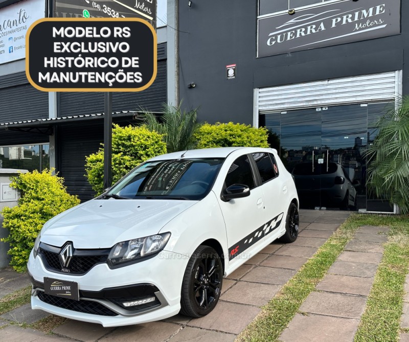 sandero 2.0 rs 16v flex 4p manual 2019 caxias do sul