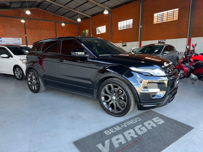 RANGE ROVER EVOQUE 2.0 DYNAMIC 4WD 16V GASOLINA 4P AUTOMÁTICO - 2014 - CAXIAS DO SUL