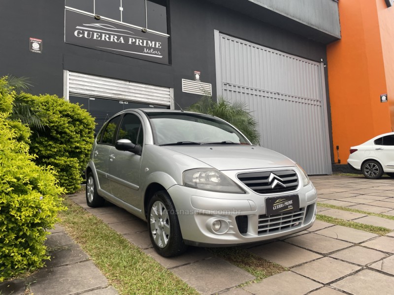 C3 1.4 I EXCLUSIVE 8V FLEX 4P MANUAL - 2012 - CAXIAS DO SUL