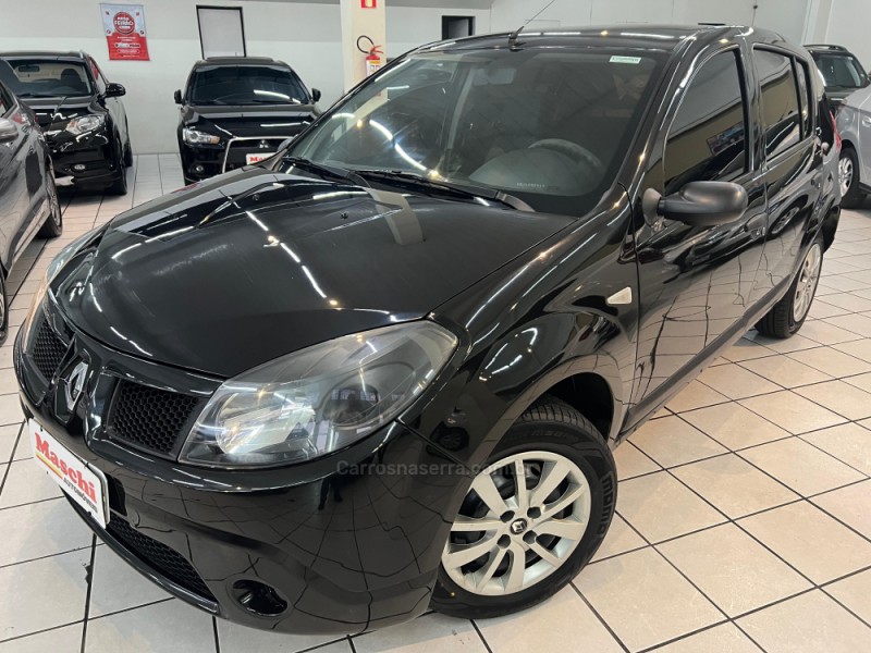 sandero 1.6 expression 16v flex 4p manual 2009 caxias do sul