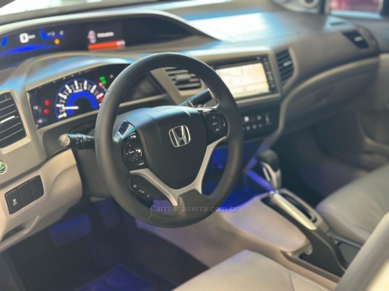 CIVIC 2.0 EXR 16V FLEX 4P AUTOMÁTICO - 2014 - ESTâNCIA VELHA