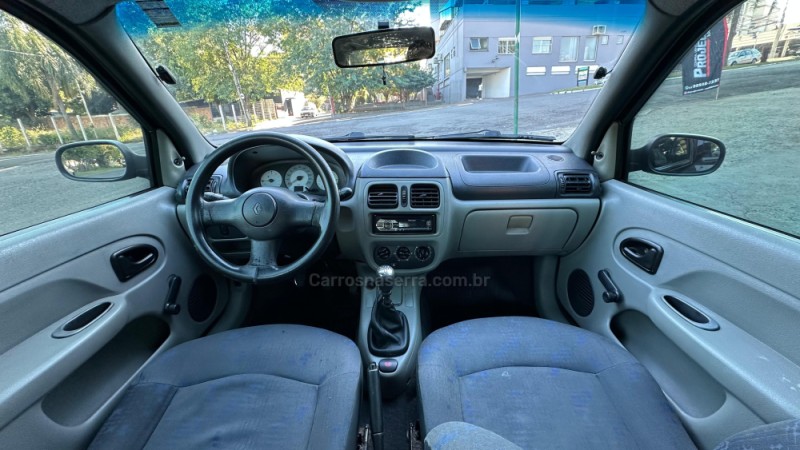 CLIO 1.0 AUTHENTIQUE 8V GASOLINA 4P MANUAL - 2005 - NOVO HAMBURGO