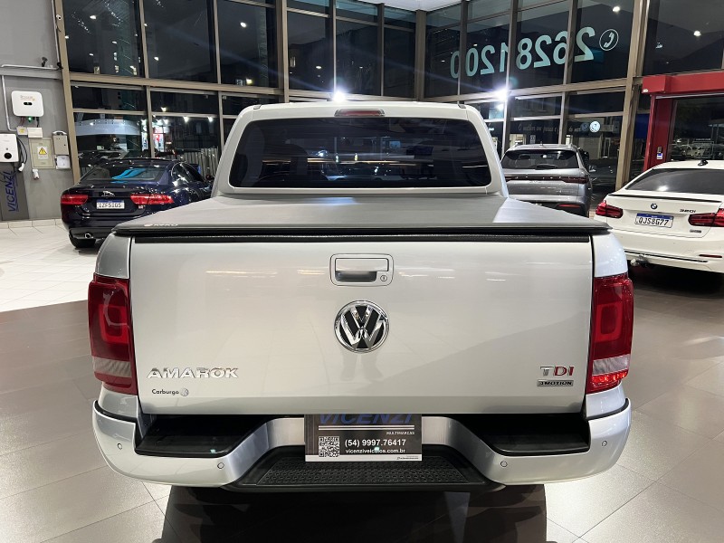 AMAROK 2.0 TRENDLINE 4X4 CD 16V TURBO INTERCOOLER DIESEL 4P AUTOMÁTICO - 2013 - FARROUPILHA