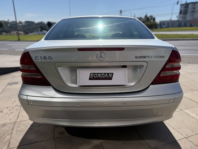 C 180 K 1.8 KOMPRESSOR SEDAN 16V GASOLINA 4P AUTOMÁTICO - 2007 - FARROUPILHA