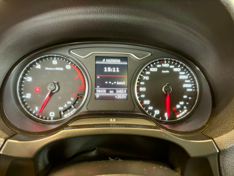 A3 1.8 TFSI SPORTBACK 16V GASOLINA 4P AUTOMÁTICO - 2014 - CAXIAS DO SUL