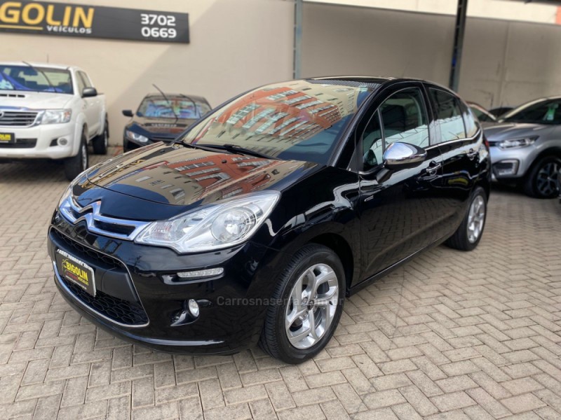 c3 1.6 exclusive 16v flex 4p manual 2013 bento goncalves