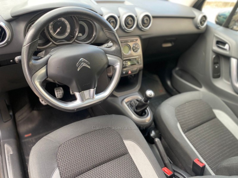 C3 1.6 EXCLUSIVE 16V FLEX 4P MANUAL - 2013 - BENTO GONçALVES
