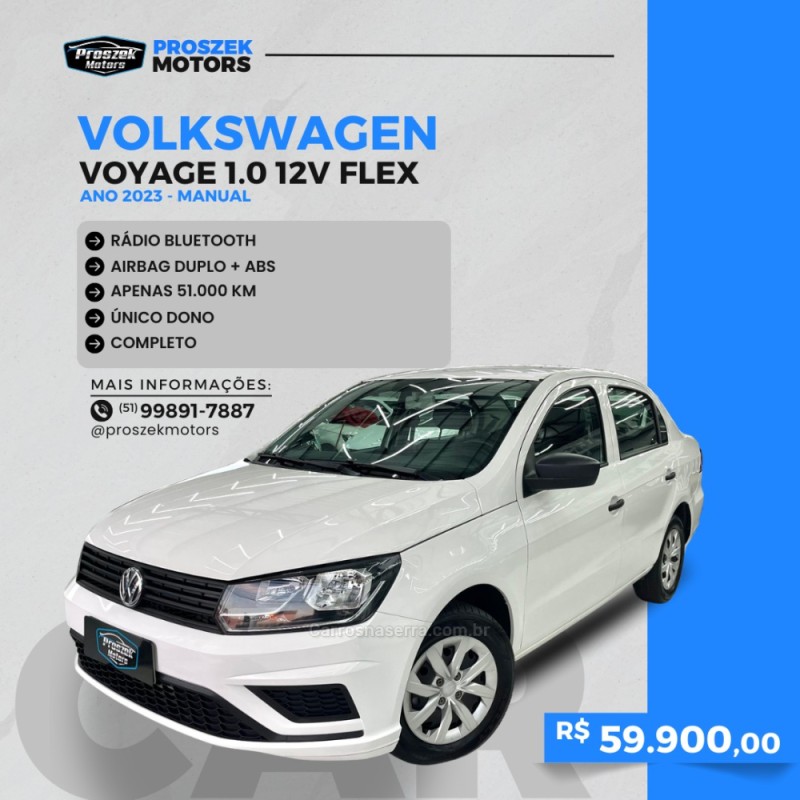 voyage 1.0 mi 8v flex 4p manual 2023 canoas