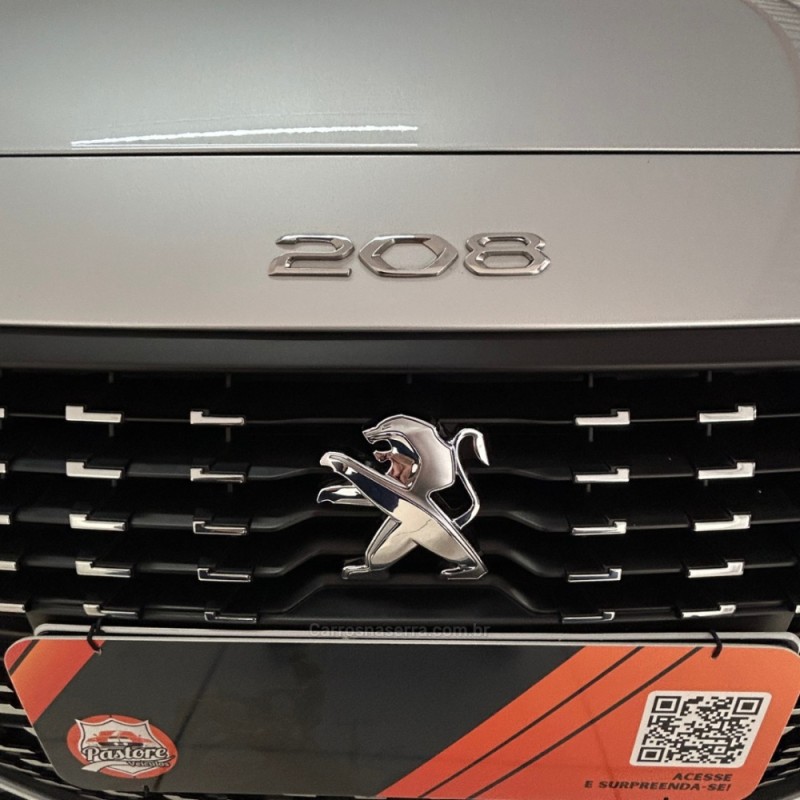 208 1.6 GRIFFE 16V FLEX 4P AUTOMÁTICO - 2021 - VACARIA