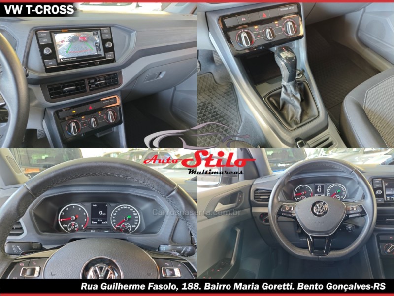 T-CROSS 1.0 TSI 12V FLEX 4P AUTOMÁTICO - 2020 - BENTO GONçALVES