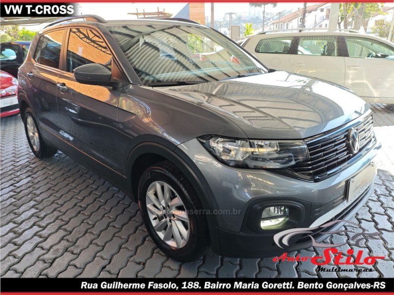 T-CROSS 1.0 TSI 12V FLEX 4P AUTOMÁTICO - 2020 - BENTO GONçALVES