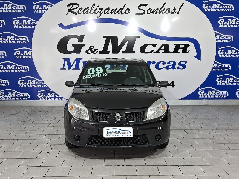 SANDERO 1.0 EXPRESSION 16V FLEX 4P MANUAL - 2009 - SãO SEBASTIãO DO CAí