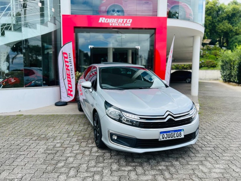 c4 lounge 1.6 shine 16v turbo flex 4p automatico 2019 bento goncalves