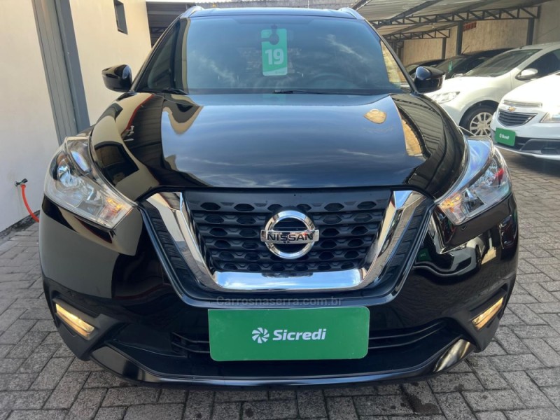 kicks 1.6 16v flex sv 4p xtronic 2019 novo hamburgo