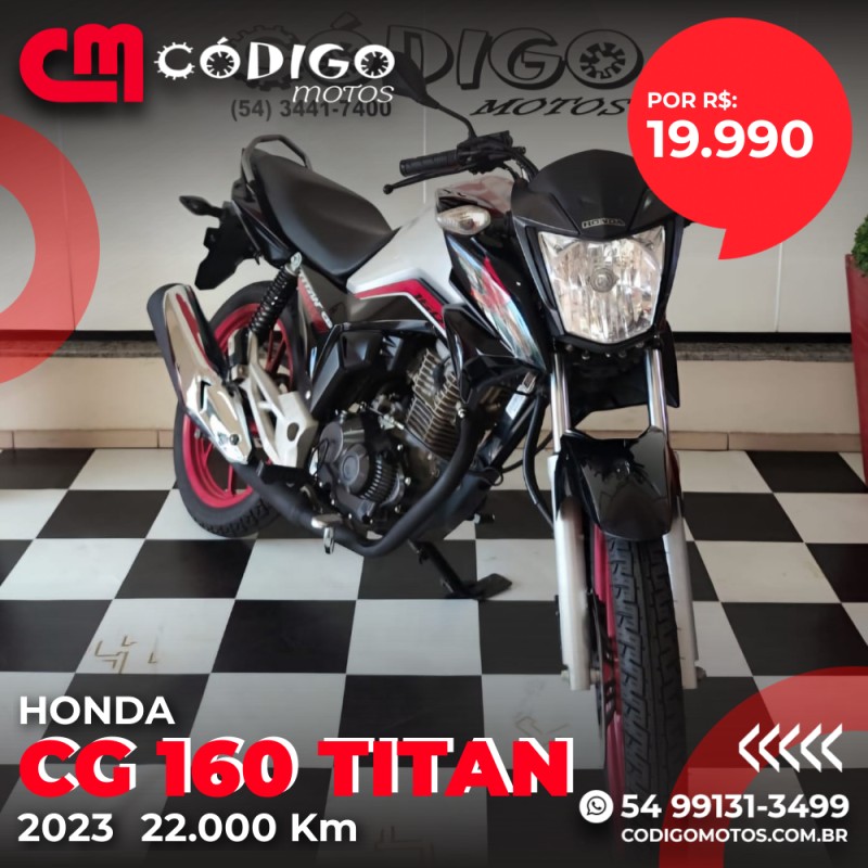 CG 160 TITAN - 2023 - VERANóPOLIS