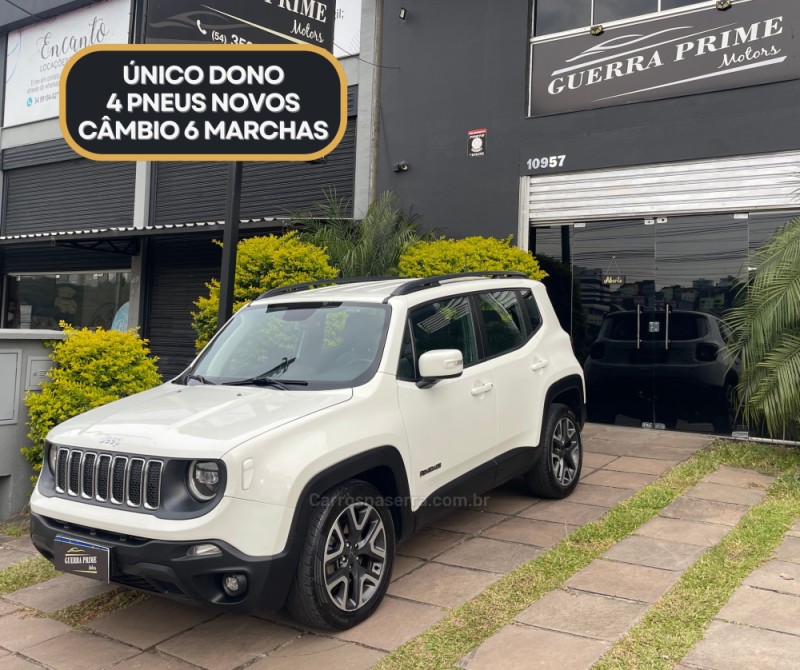 RENEGADE 1.8 16V FLEX LONGITUDE 4P AUTOMÁTICO - 2020 - CAXIAS DO SUL