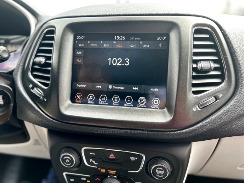 COMPASS 2.0 16V FLEX LONGITUDE AUTOMÁTICO - 2018 - NOVO HAMBURGO