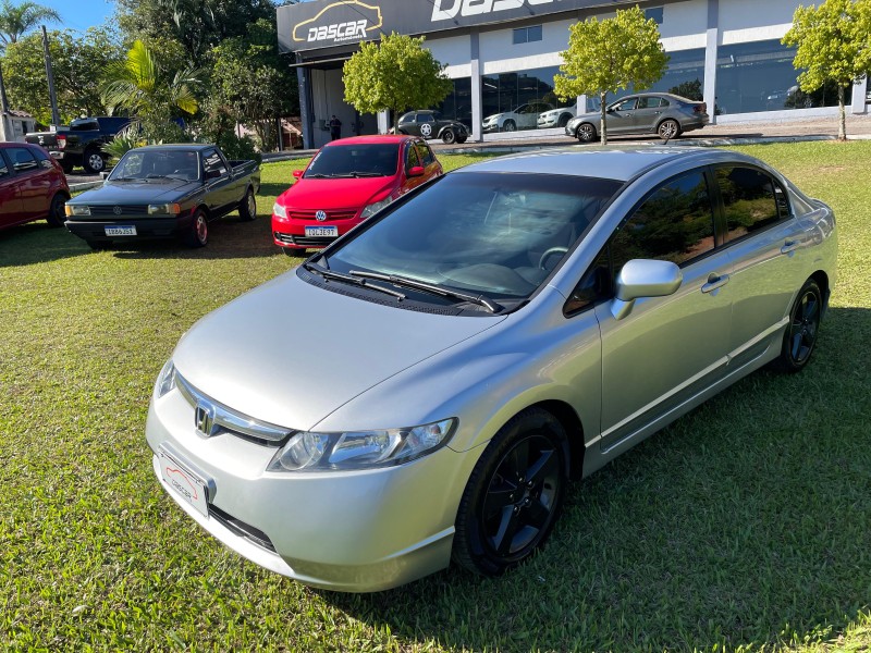 civic 1.8 lxs 16v gasolina 4p automatico 2008 bom principio