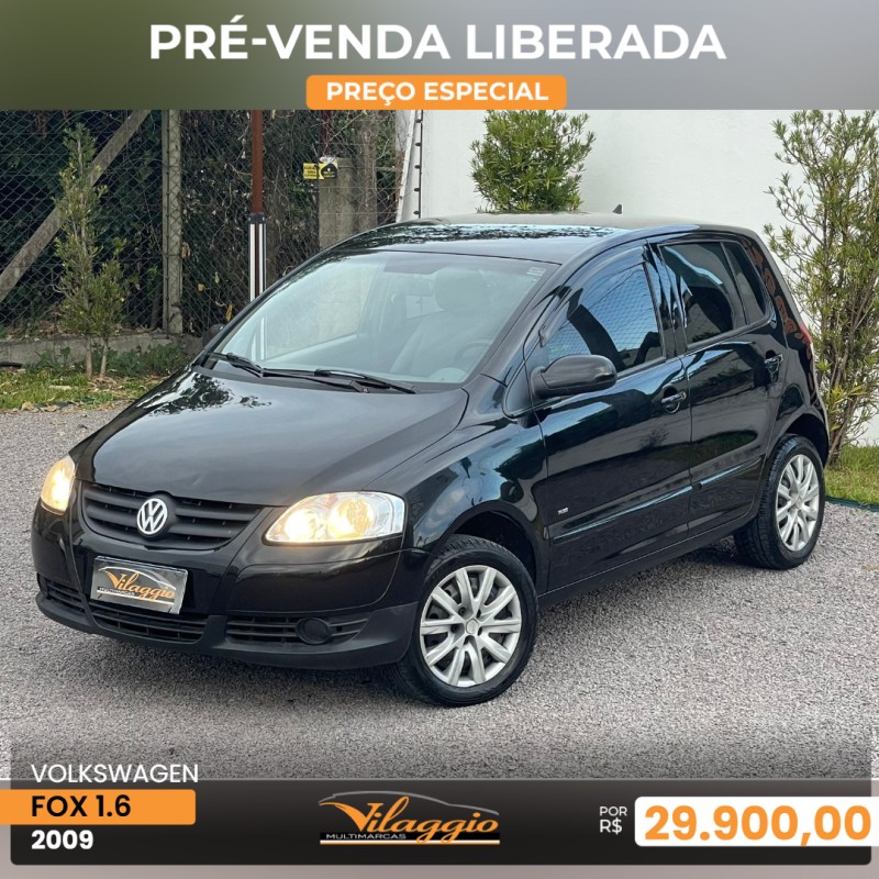 fox 1.6 mi plus 8v flex 4p manual 2009 caxias do sul