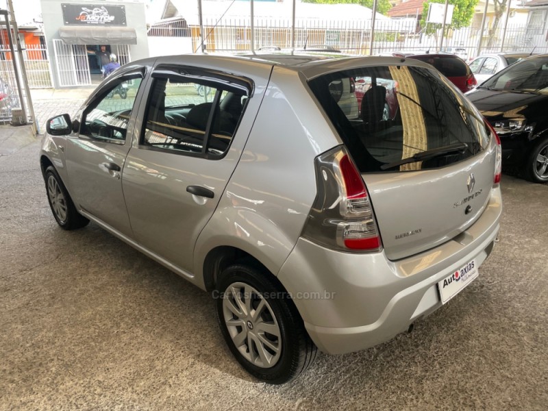 SANDERO 1.0 AUTHENTIQUE 16V FLEX 4P MANUAL - 2014 - CAXIAS DO SUL