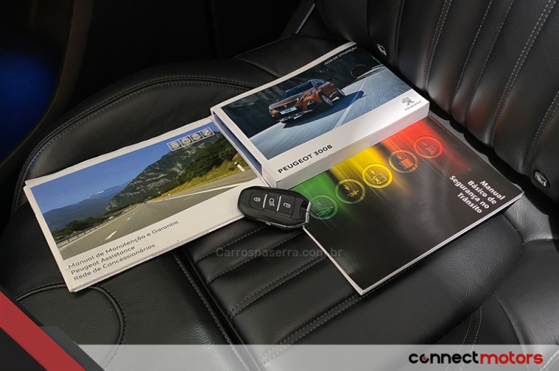 3008 1.6 GRIFFE PACK THP 16V GASOLINA 4P AUTOMÁTICO - 2019 - BENTO GONçALVES