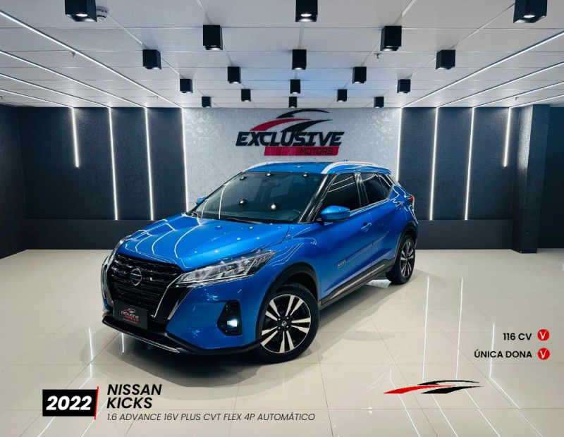 KICKS 1.6 ADVANCE 16V PLUS CVT FLEX 4P AUTOMÁTICO - 2022 - CAXIAS DO SUL