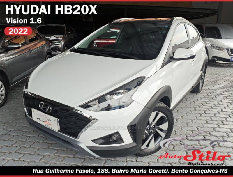 HB20X 1.6 VISION 16V FLEX 4P AUTOMÁTICO - 2022 - BENTO GONçALVES
