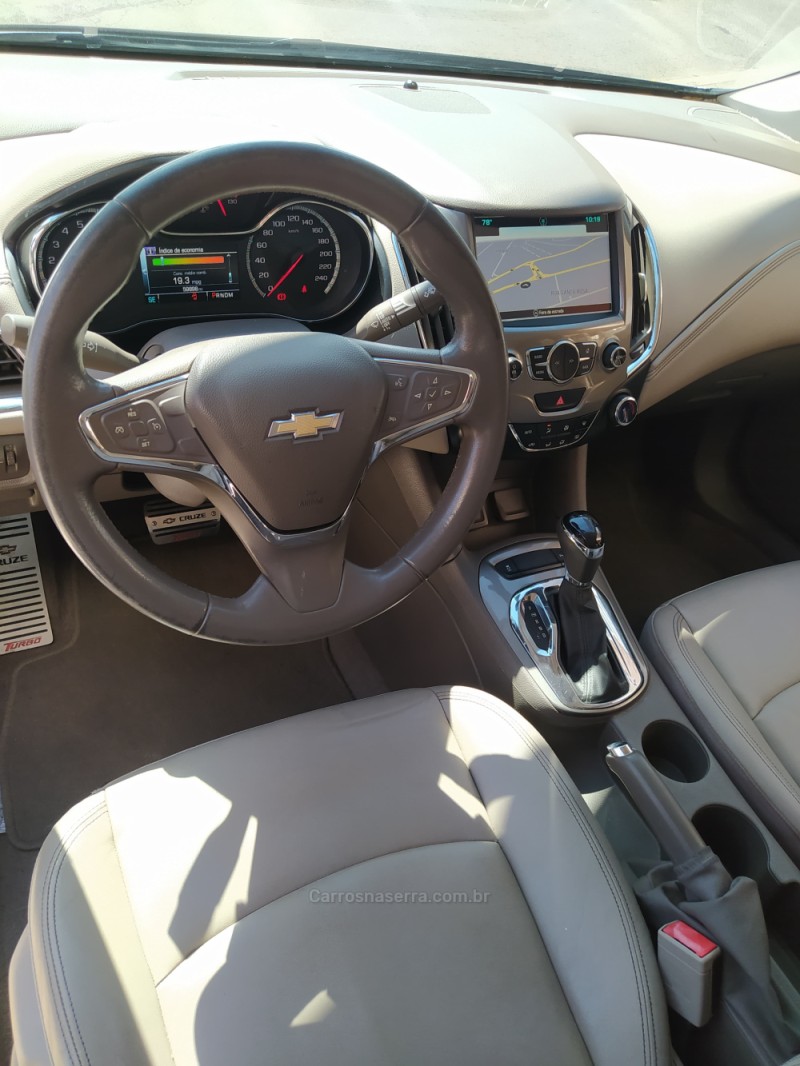CRUZE 1.4 TURBO LTZ 16V FLEX 4P AUTOMÁTICO - 2017 - BENTO GONçALVES