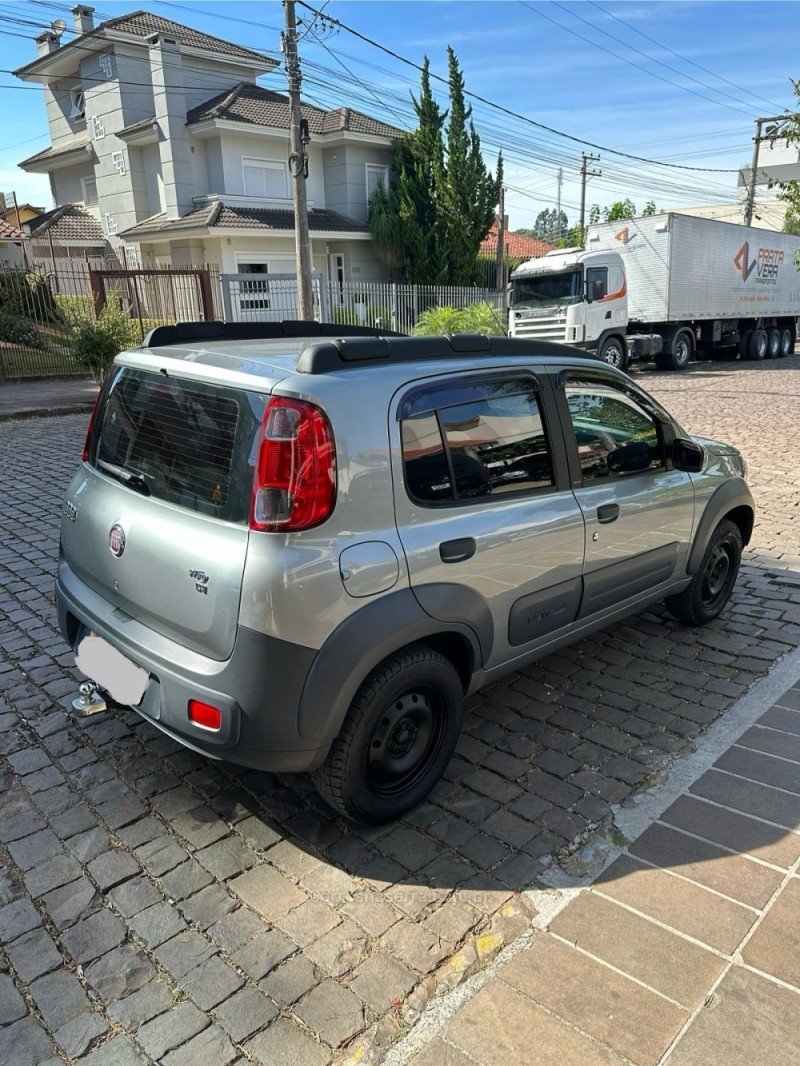 UNO 1.4 WAY 8V FLEX 4P MANUAL - 2011 - NOVA PRATA