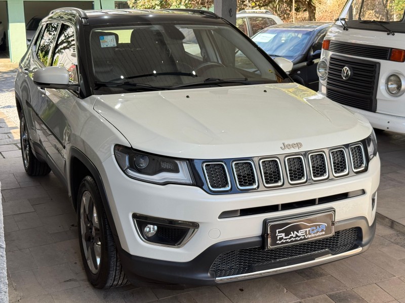 COMPASS 2.0 16V FLEX LIMITED AUTOMÁTICO - 2018 - FARROUPILHA