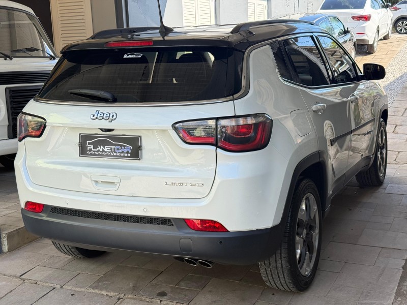 COMPASS 2.0 16V FLEX LIMITED AUTOMÁTICO - 2018 - FARROUPILHA