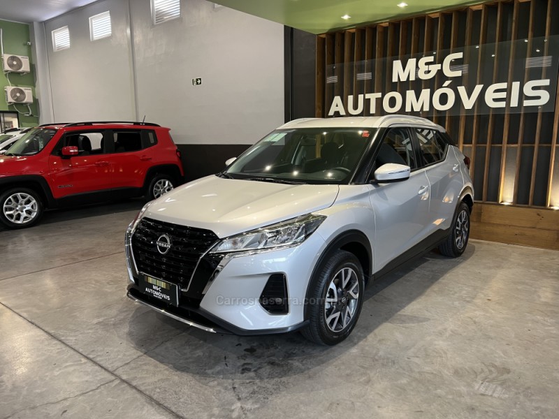 kicks 1.6 sense 16v flex 4p automatico 2024 caxias do sul