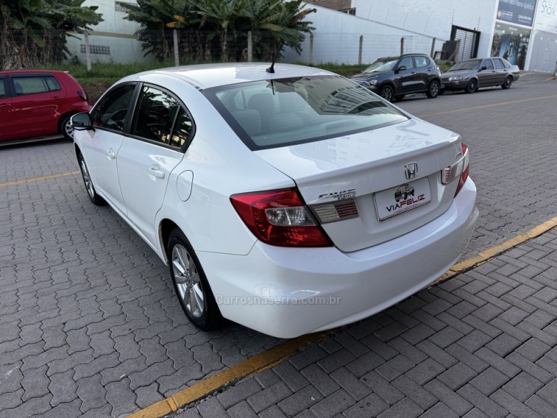 CIVIC 1.8 LXS 16V FLEX 4P MANUAL - 2014 - FELIZ