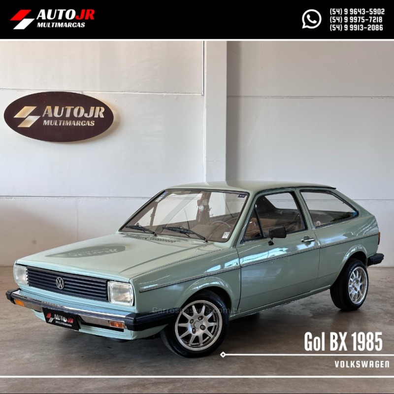 GOL 1.6 BX 12V GASOLINA 2P MANUAL - 1985 - VACARIA