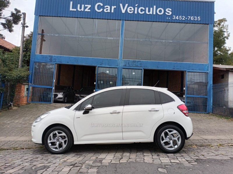 C3 1.6 EXCLUSIVE 16V FLEX 4P AUTOMÁTICO - 2014 - BENTO GONçALVES
